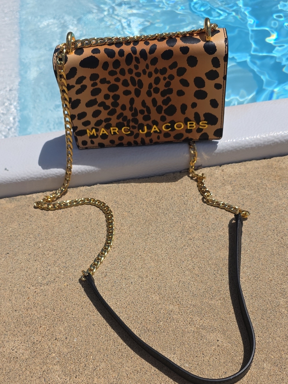 Marc Jacobs Leopard Print Crossbody Bag NWOT